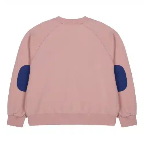 Jelly Mallow Bird Sweatshirt Pink2