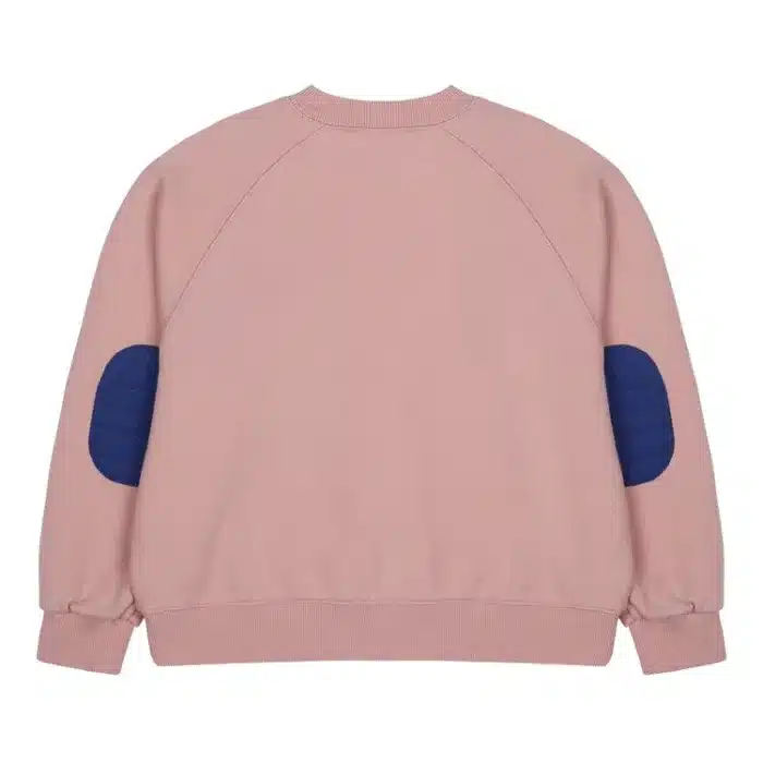 Jelly Mallow Bird Sweatshirt Pink2