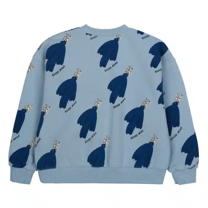 Jelly Mallow Bird Sweatshirts_Blue2