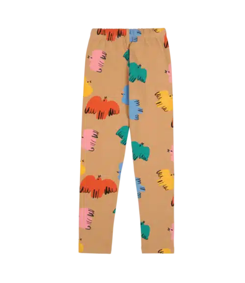 Jelly Mallow Colorful Bird Leggings