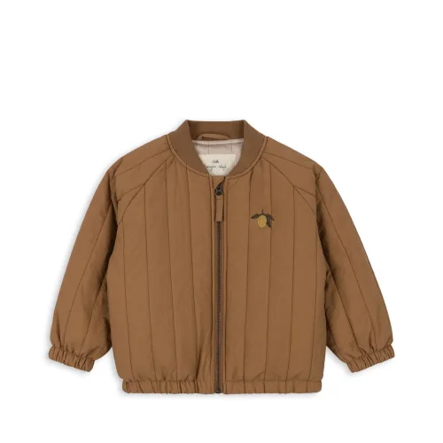 Konges Slojd Juno bomber jacket Tobbaco Brown