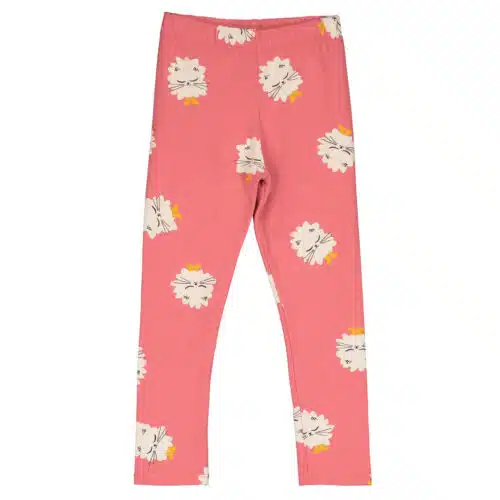 Lotiekids Legging Kittin in Boots Coral