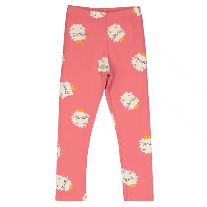 Lotiekids Legging Kittin in Boots Coral