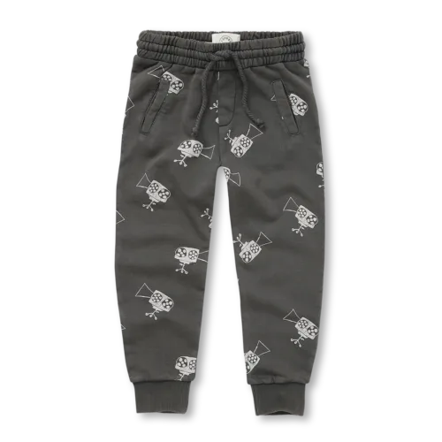 Sproet & Sprout Sweatpants movie print Asphalt