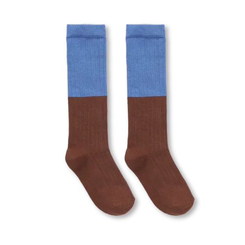 Sproet & Sprout Socks colourblock brown