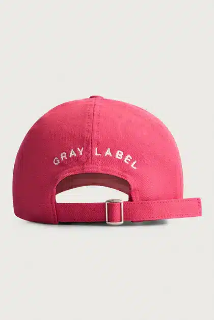 Baseball_Cap_Claret_Red_Back