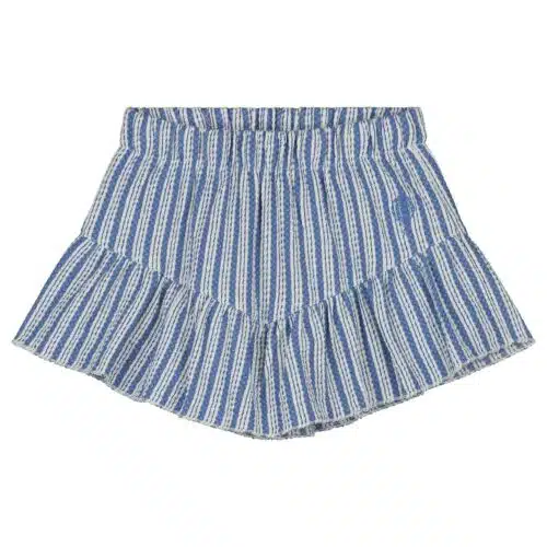 Ines Skort_stripes blue-white_Front