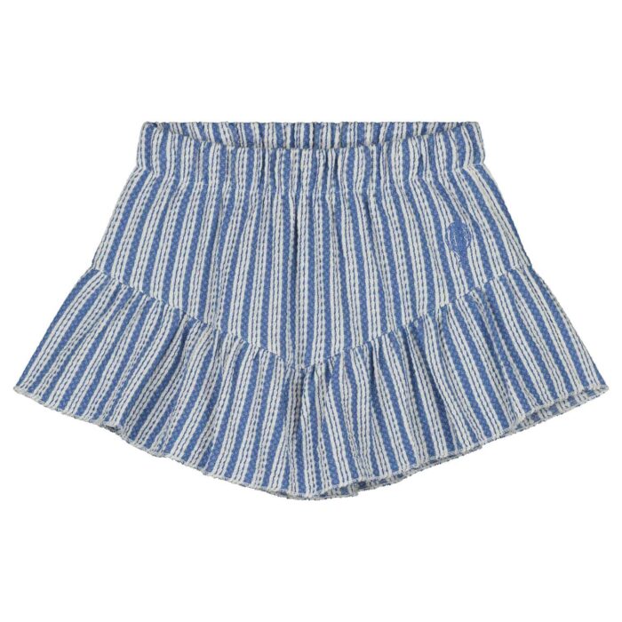 Ines Skort_stripes blue-white_Front