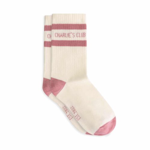 Luca Socks Charlie Club-Pink_Front