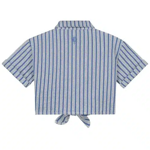 georgie-blouse stripes blue white_Back