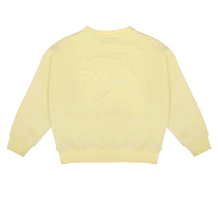 Lucky bird sweater Sunny yellow primary