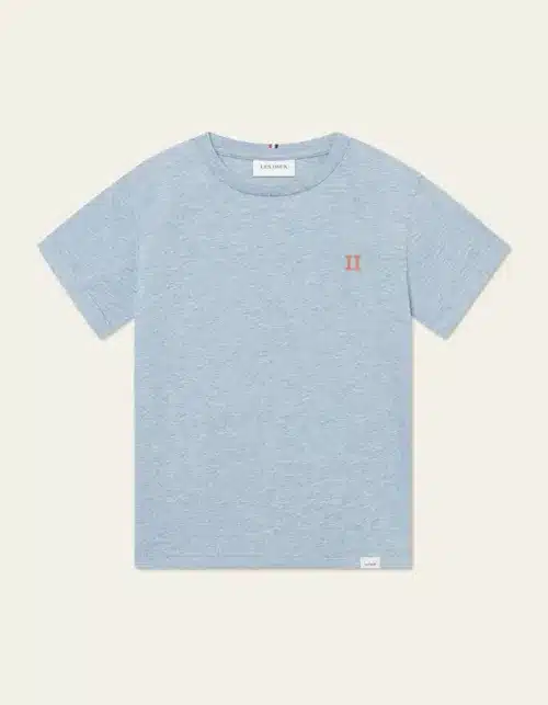 Noerregaard_T-Shirt_Kids_-_Seasonal-T-Shirt-LDK101106-483730-Xenon_Blue_Melange_Orange