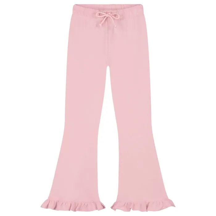 charlie-petite-flared-broek-roze-ruffle