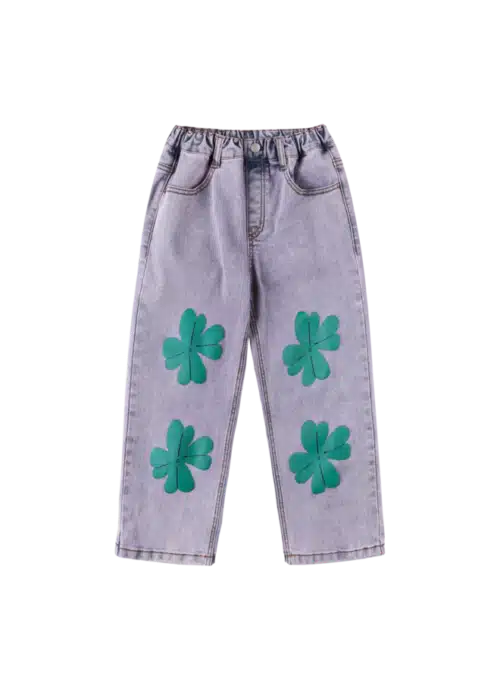 jelly-mallow-jelly-mallow-lucky-clover-denim-pants
