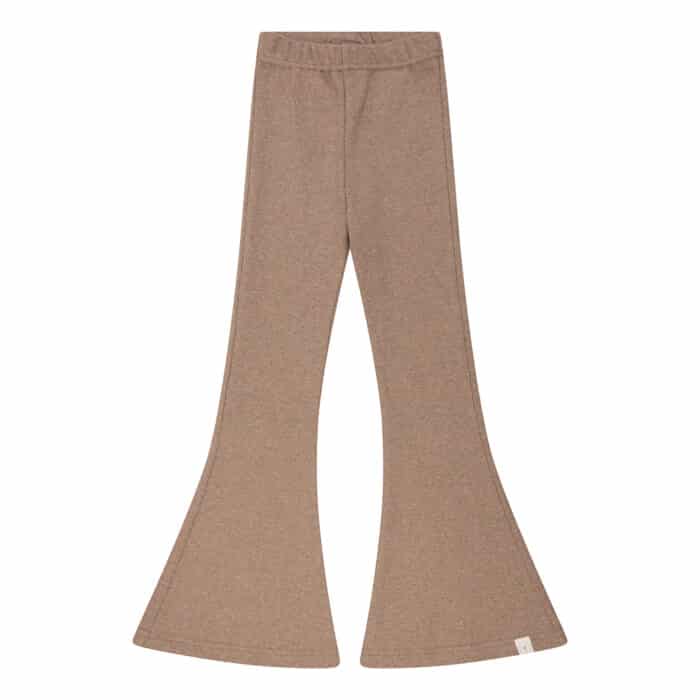 Be flared brown melange - 4S3A4003