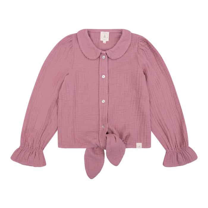 Faye blouse lilas mousseline - 4S3A4027