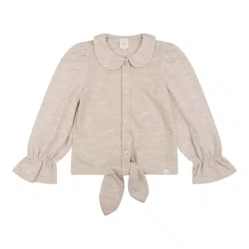 Faye blouse zand glitter - 4S3A4056
