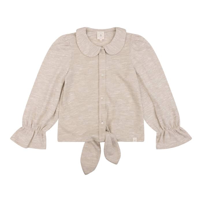 Faye blouse zand glitter - 4S3A4056
