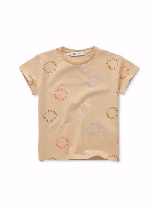 T-shirt Sproet print Sand primary