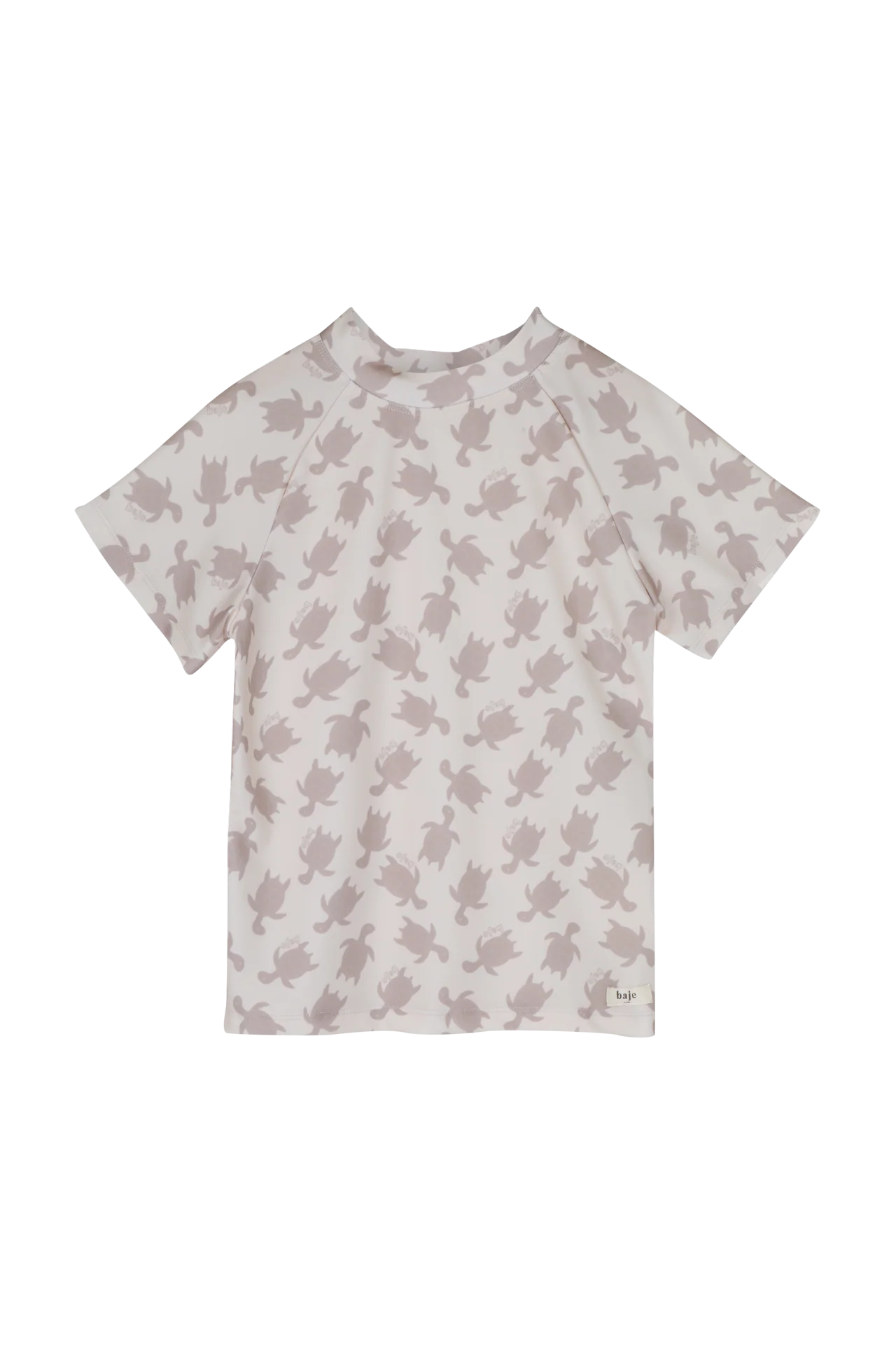 Swimwear_t-shirt_-_Sol_-_Creme_Oat_-_front_-_Baje_Studio