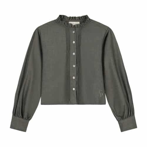 Noe Blouse Forest Green