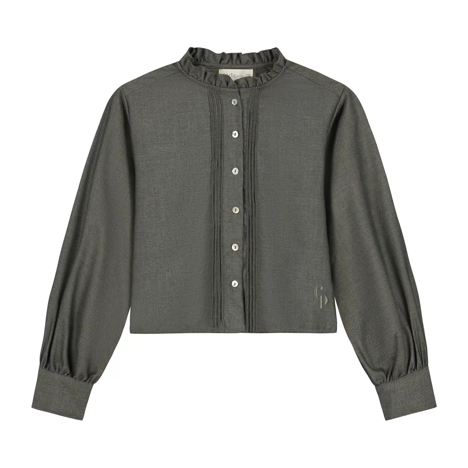 Noe Blouse Forest Green