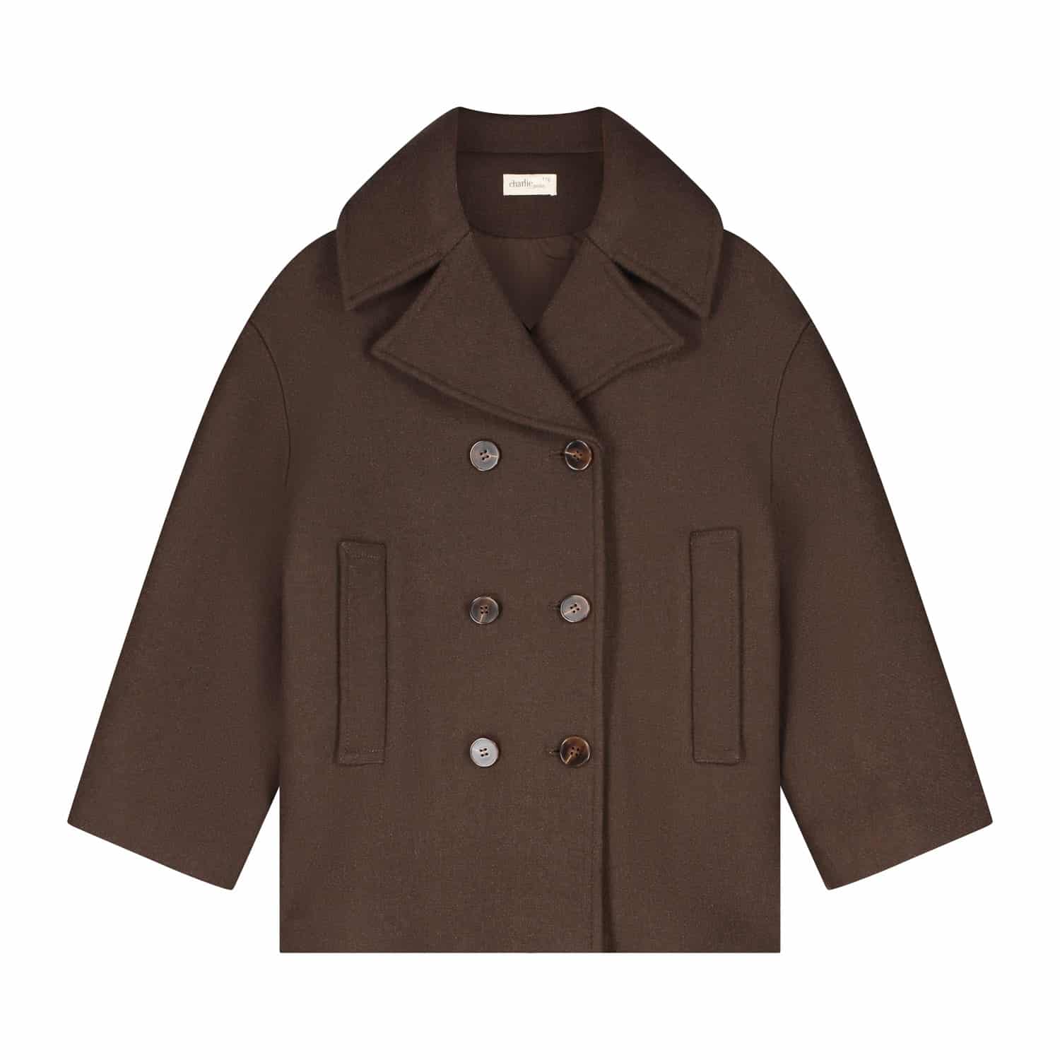 Sophie Coat Dark Brown
