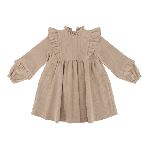 152b_dress_delphine_rib_beige_front